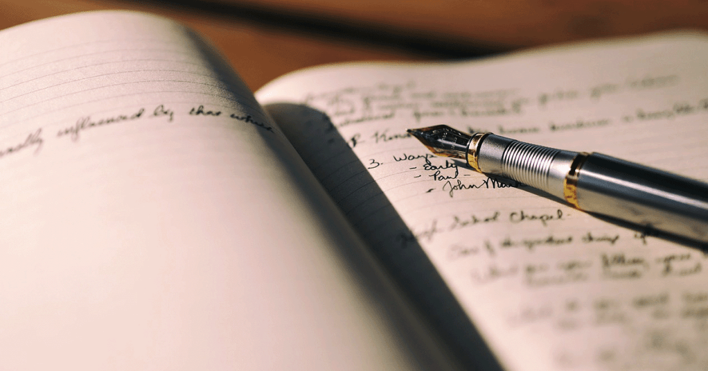 Last night a journal saved my life